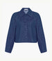 Denim Blouson | Indigo