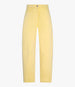Another Tomorrow Denim Curved Pant in Daffodil – Denim Women's Trousers