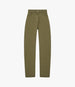 Another Tomorrow Denim Curved Pant in Kelp – Cotton Women's Trousers