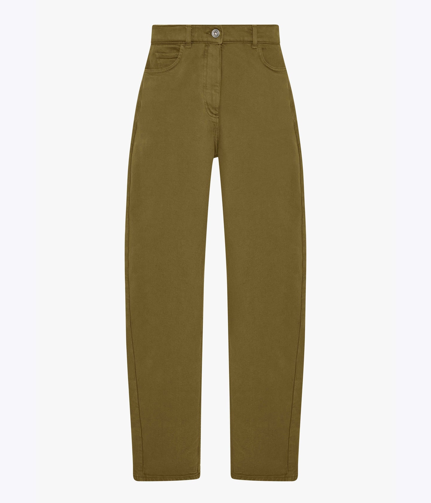 Denim Curved Pant | Kelp