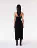 Another Tomorrow Doppio Structured Dress in Black – Wool Women's Dress