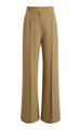 Another Tomorrow Doppio Wide Leg Pant in Hazelnut – Wool Women's Trousers