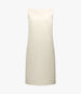Another Tomorrow Double Face Sheath Dress in Cream – Cotton Women's Dress