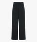 Double Face High Waist Pant | Black