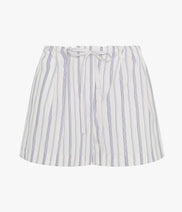 Drawcord Short | White/Navy Stripe