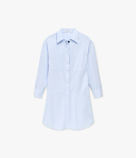 Shirt Dress | French Blue
