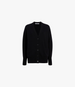 Drop Shoulder Cardigan | Black
