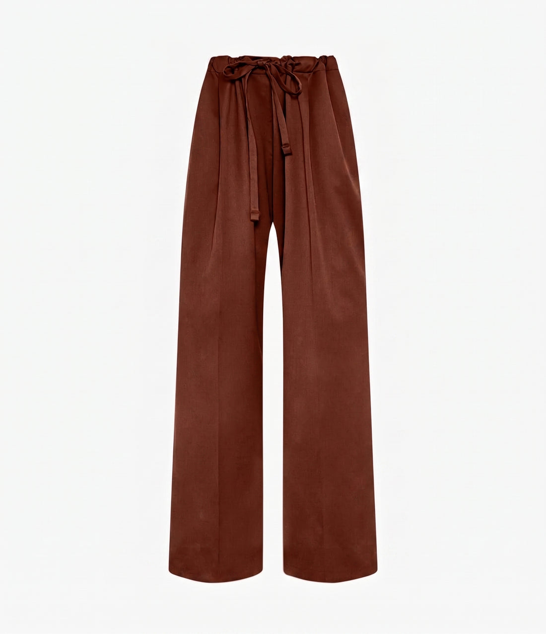 Wool Drawcord Pant | Cinnamon