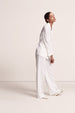Another Tomorrow Summer Jacket in White – Linen Women's Jacket