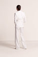Another Tomorrow Summer Jacket in White – Linen Women's Jacket