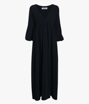 Empire Cocoon Dress | Black