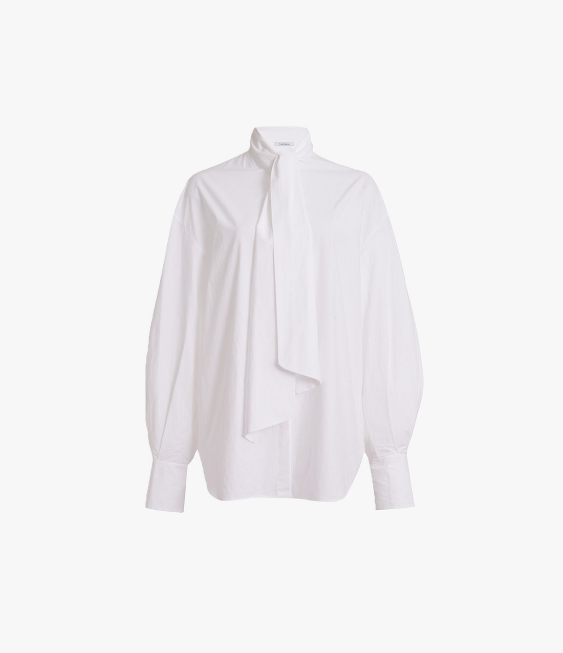 Exaggerated Bow Blouse | White