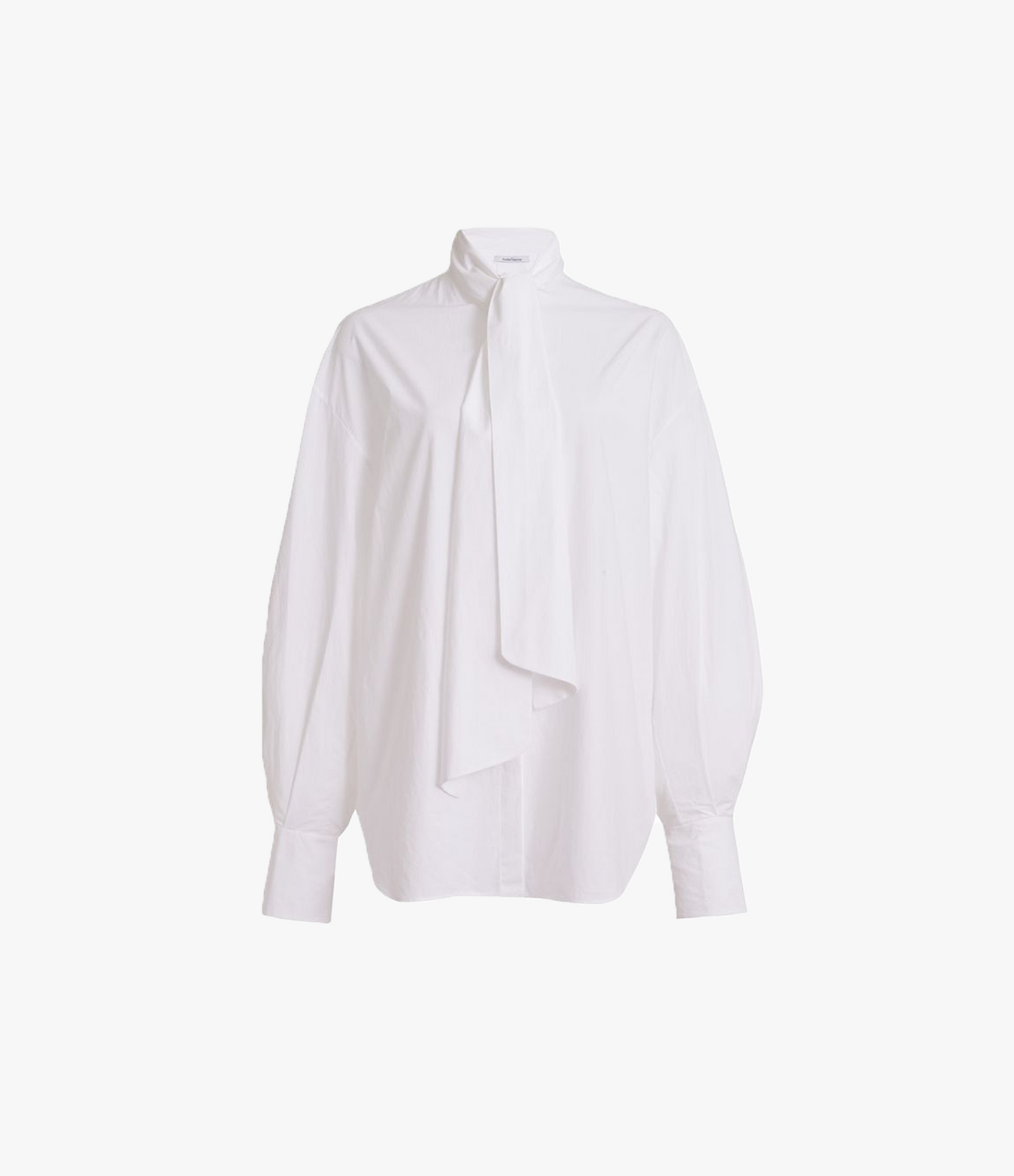Exaggerated Bow Blouse | White