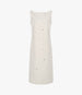 Another Tomorrow Eyelet Dress in Cream – Cotton Women's Dress