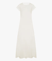 Fitted Tee Dress | White