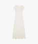 Fitted Tee Dress | White