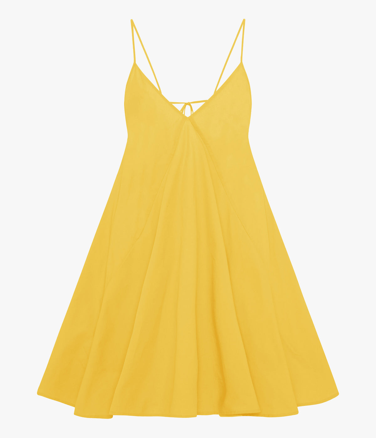Another Tomorrow Flare Sun Dress in Sun – Cotton Women's Dress