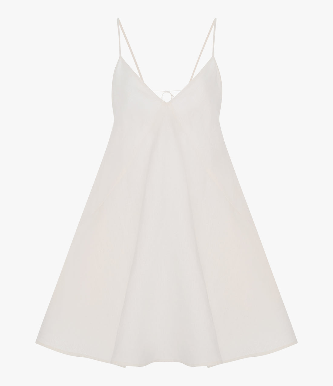 Flare Sun Dress | White