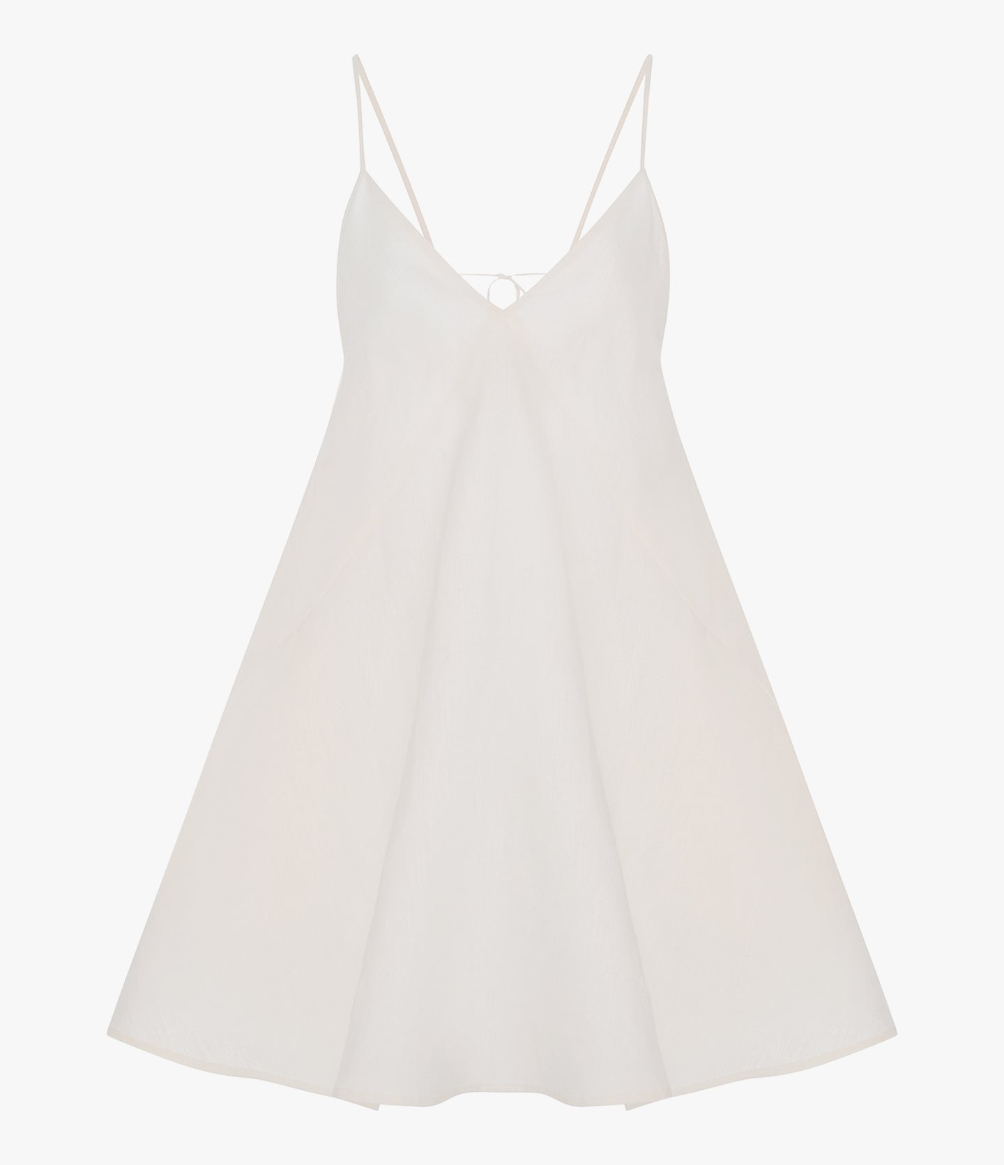 Flare Sun Dress | White