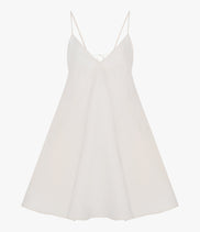 Flare Sun Dress | White