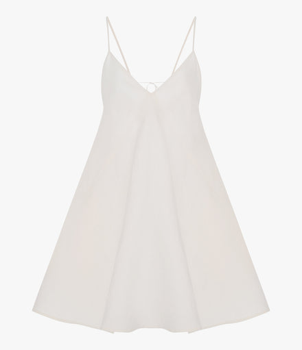 Flare Sun Dress | White