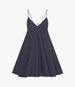Another Tomorrow Flare Sun Dress in Midnight – Cotton Women's Dress