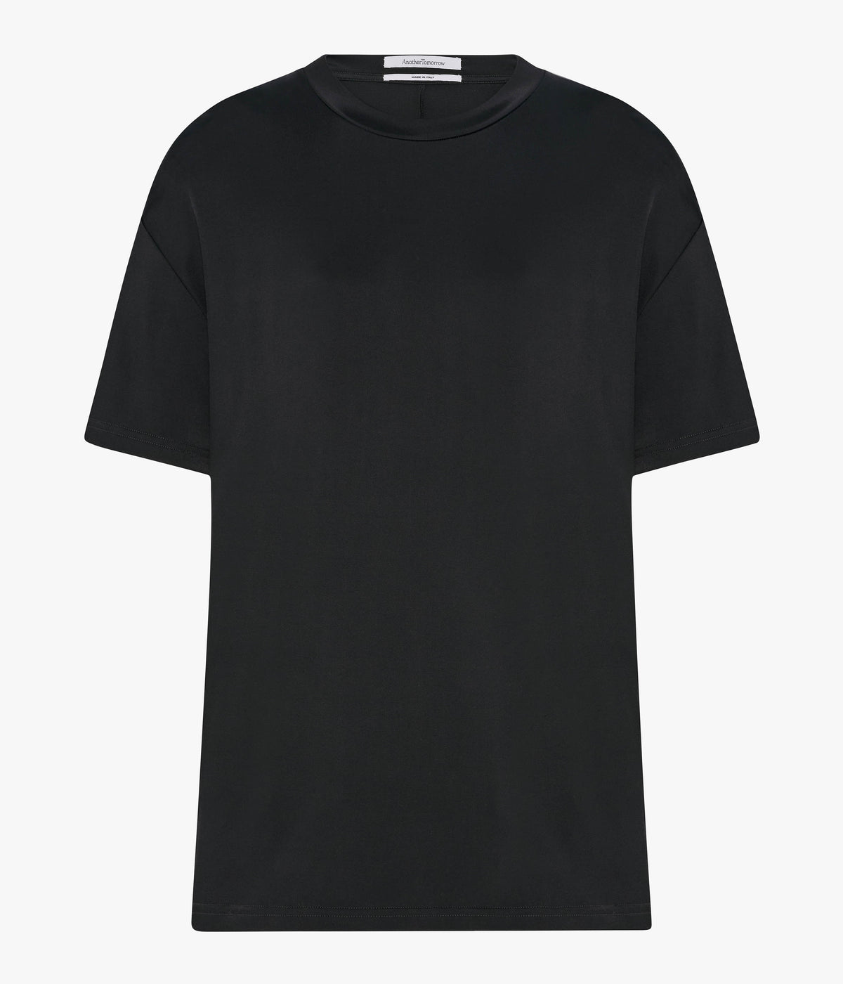 Another Tomorrow Fluid Jersey Top in Black – Jersey Women's Top