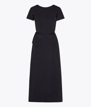 Fluid Wrap Dress | Black