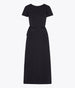 Another Tomorrow Fluid Wrap Dress in Black – Jersey Women's Dress