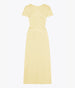 Another Tomorrow Fluid Wrap Dress in Honeysuckle – Viscose Women's Dress