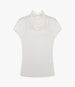 Another Tomorrow Fluid Cowl Neck Top in Off White – Jersey Women's Top