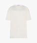 Another Tomorrow Fluid Jersey Top in Off White – Jersey Women's Top