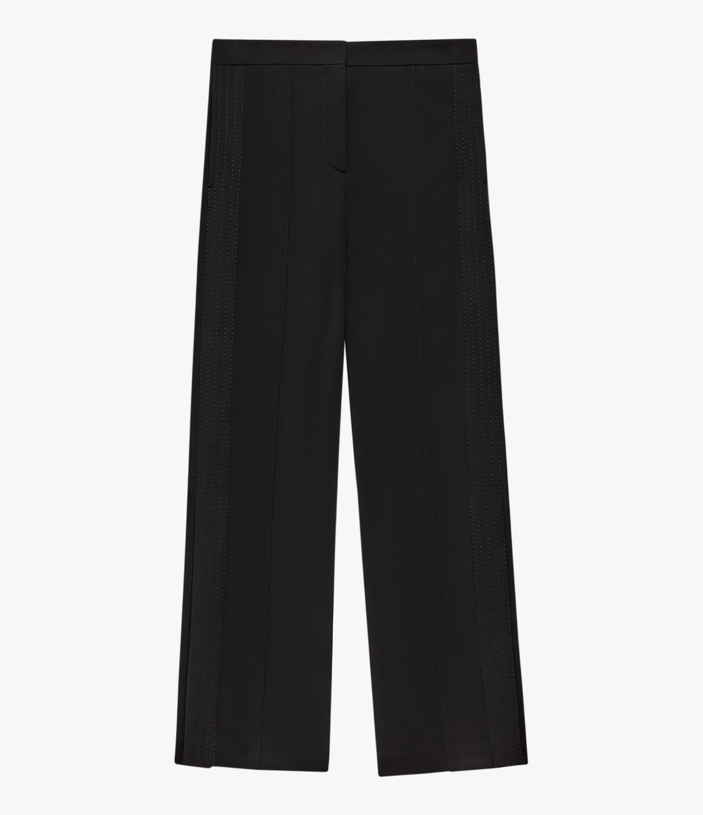 Fluid Jersey Track Pant | Black