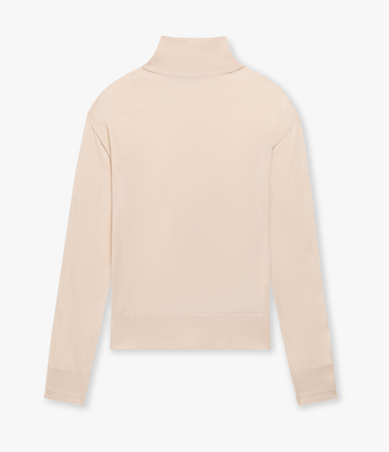 Featherweight Turtleneck | Blonde
