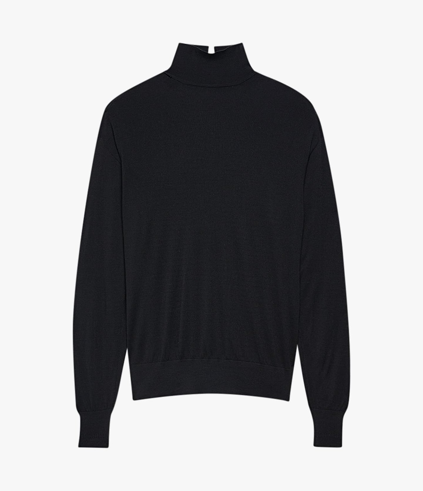 Featherweight Turtleneck | Black