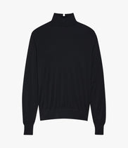 Featherweight Turtleneck | Black