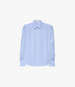 Gathered Blouse | Oxford Blue