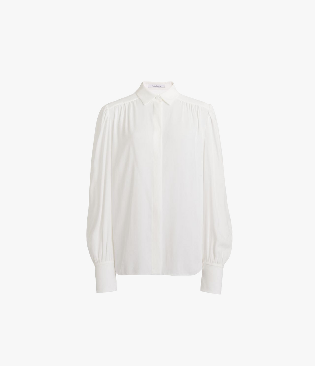 Gathered Blouse | White