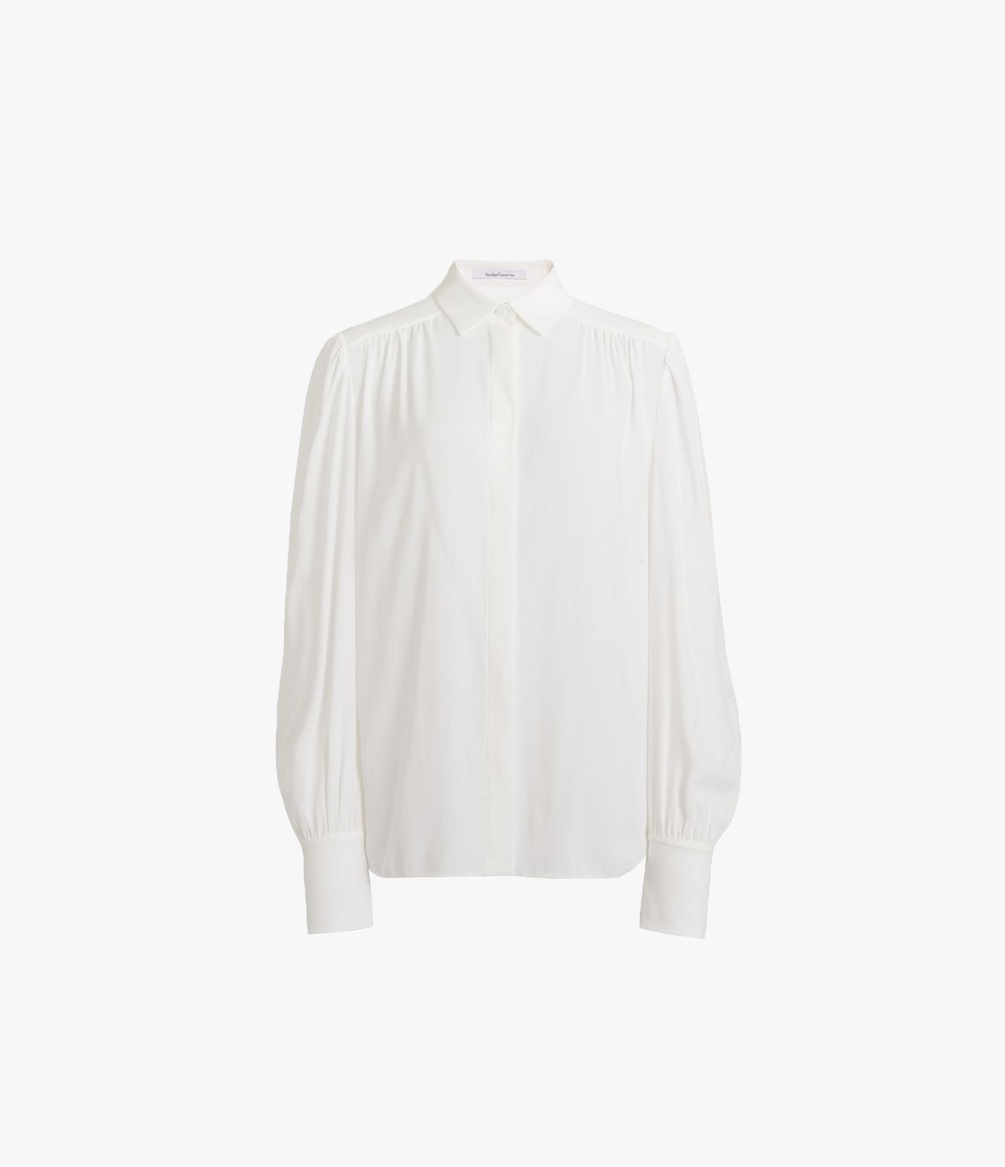 Gathered Blouse | White