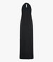 Another Tomorrow Gathered Halter Dress in Black – Jersey Women's Dress