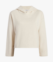 Cropped Hoodie | Parchment