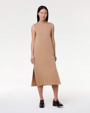 Luxe Seamed Dress | Hazelnut