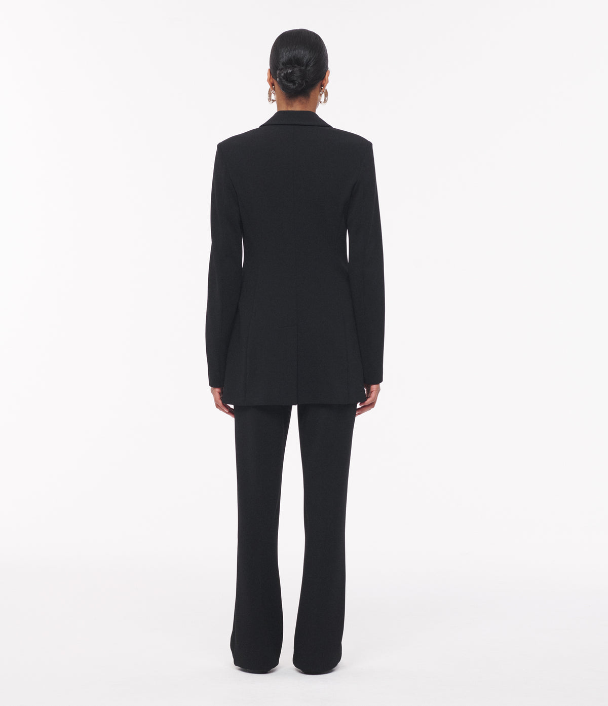 Another Tomorrow Jersey Jacket in Black – Viscose Women's Jacket