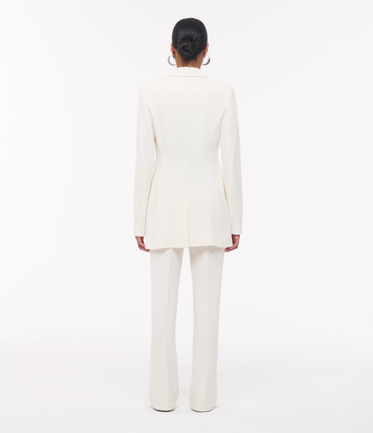 Another Tomorrow Jersey Jacket in Cream – Viscose Women's Jacket