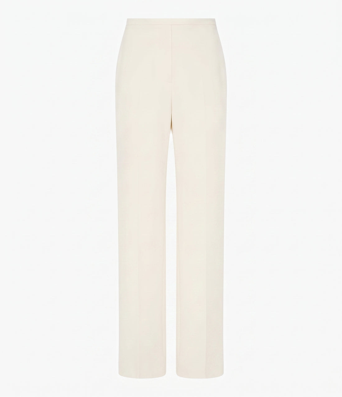 Another Tomorrow Jersey Pant in Cream – Viscose Women's Trousers