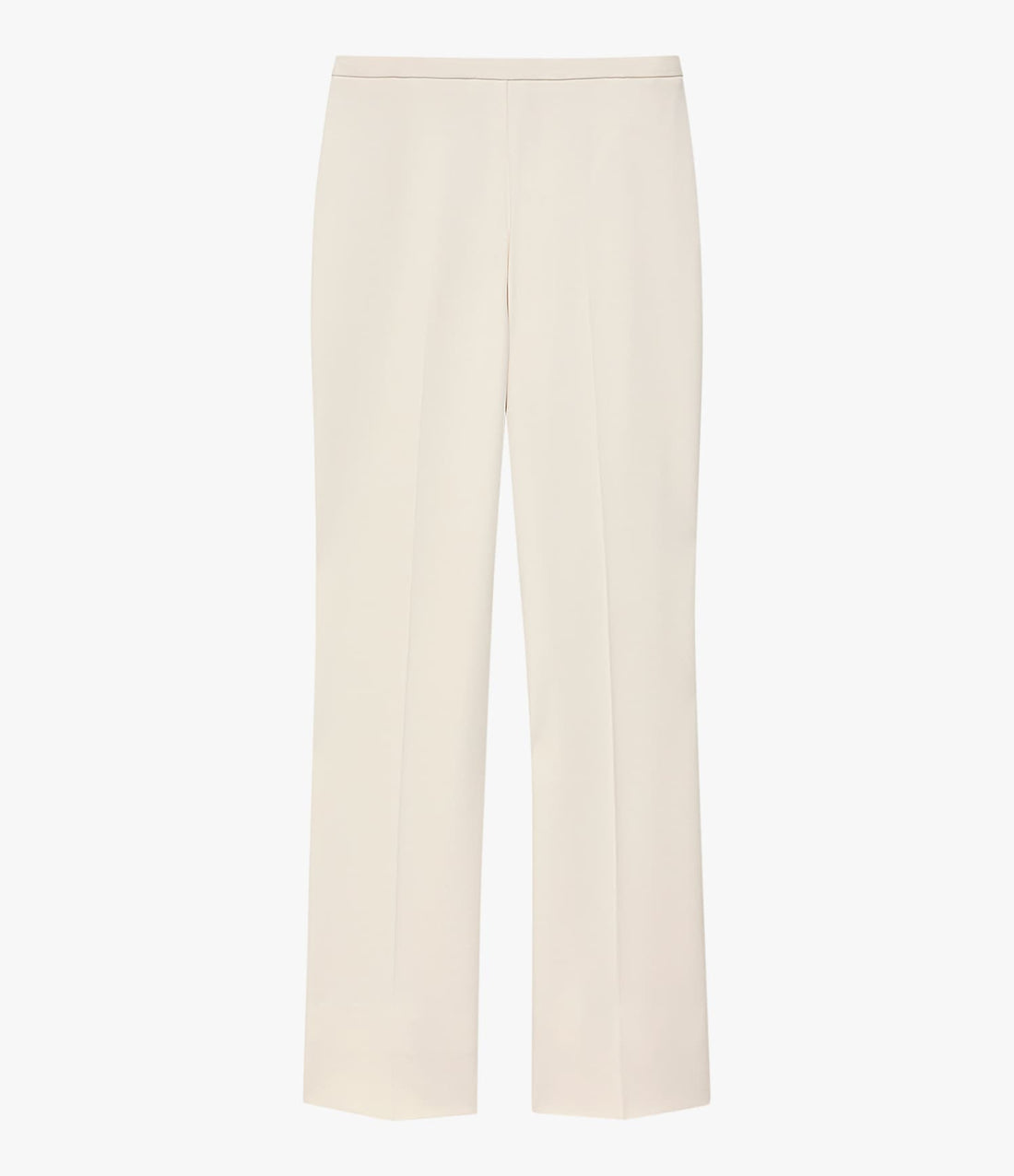 Another Tomorrow Jersey Pant in Cream – Viscose Women's Trousers
