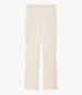 Another Tomorrow Jersey Pant in Cream – Viscose Women's Trousers