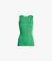 Fitted Tank Knit | Kelly Green in kelly green