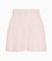 Linen Pleated Short | Quartz