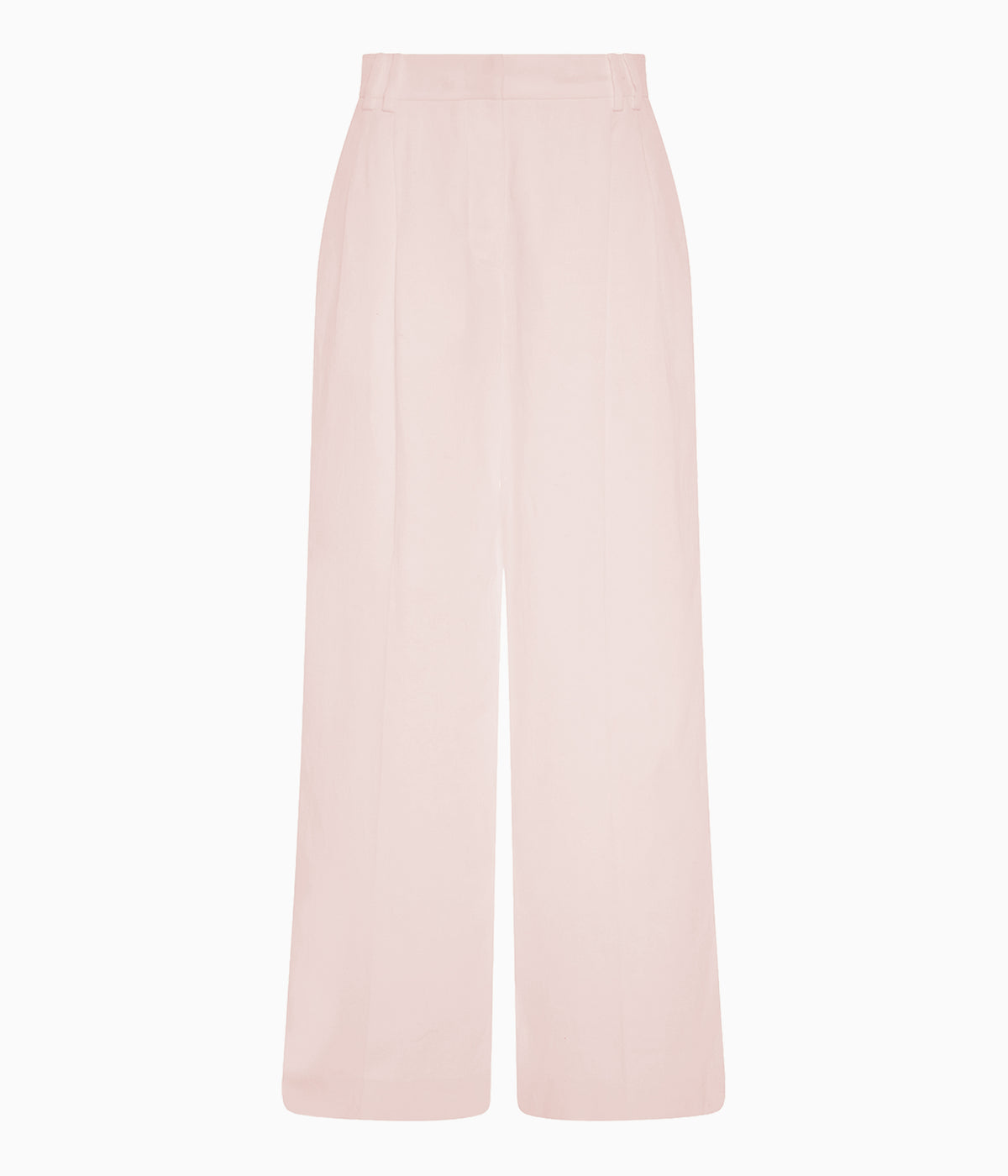 Linen Pleated Trouser | Quartz